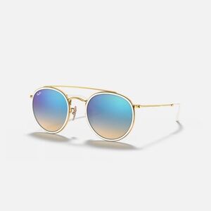 Ray-Ban RB3647N Round Double Bridge sunglasses